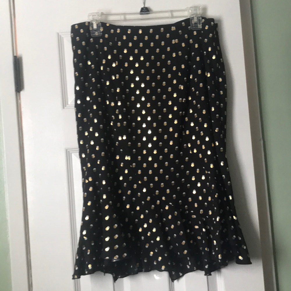 Polka dot skirt